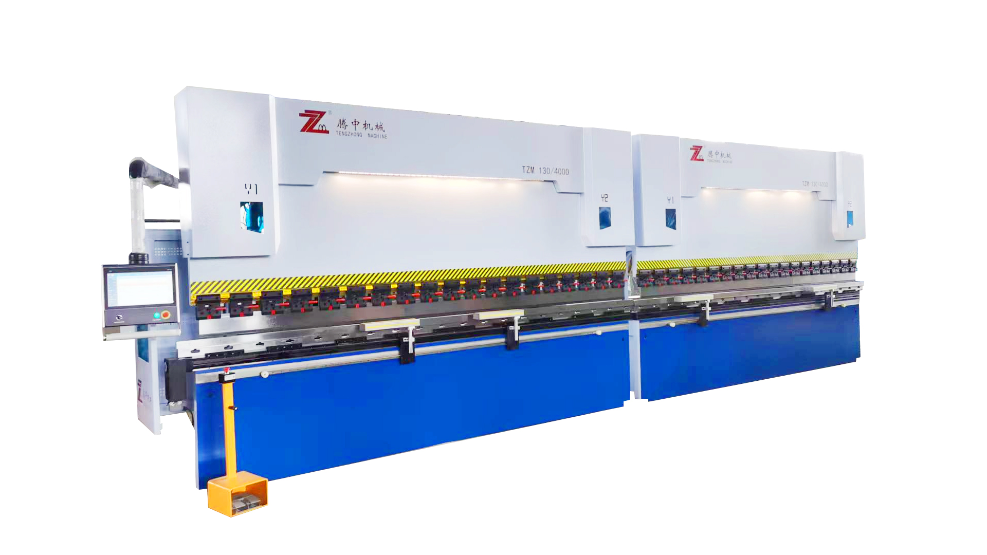 Tandem cnc press brake